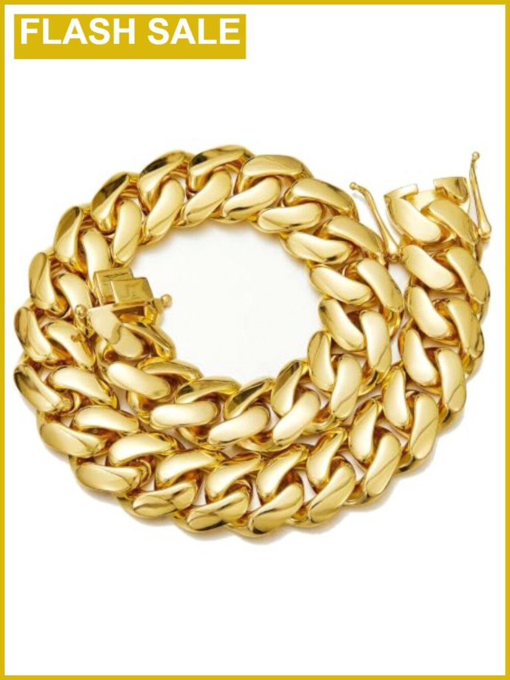 Stainless Steel Cuban Link Chain Bracelet 14mm 8.5 Inch Hip Hop